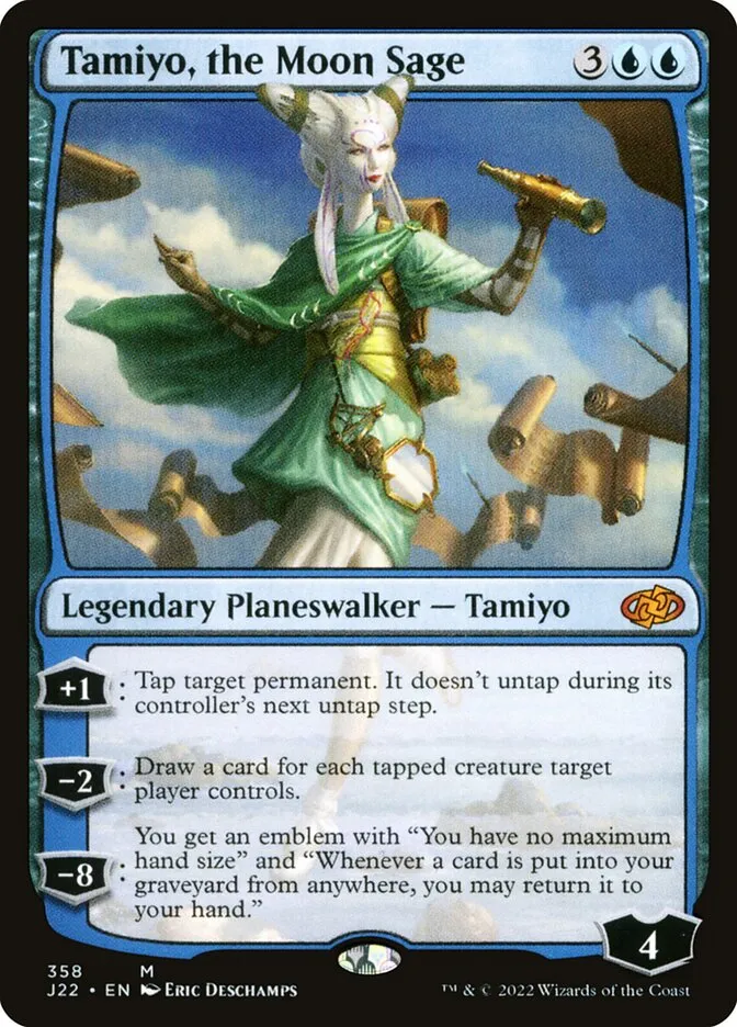 Tamiyo, the Moon Sage Front Face