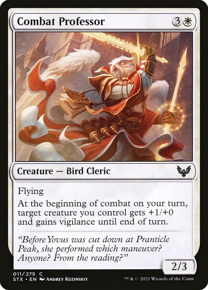 Combat Professor Front Face