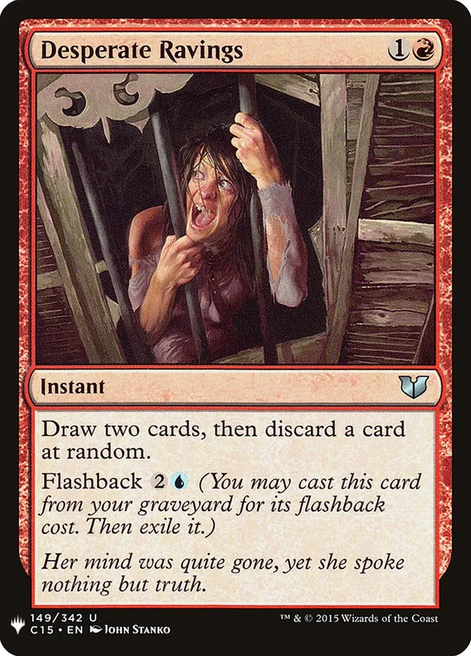 Desperate Ravings Front Face