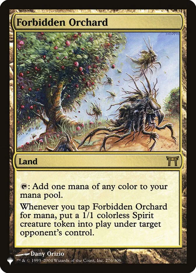 Forbidden Orchard Front Face