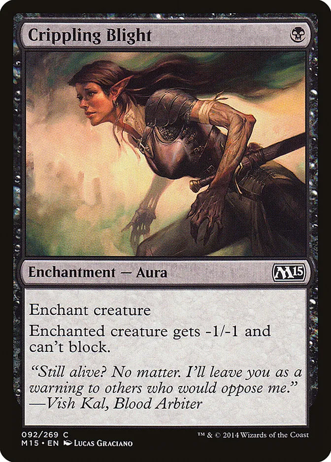 Crippling Blight Front Face