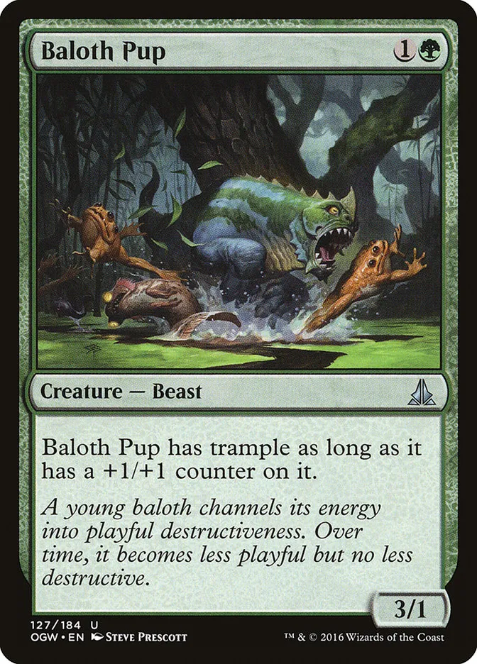 Baloth Pup Front Face