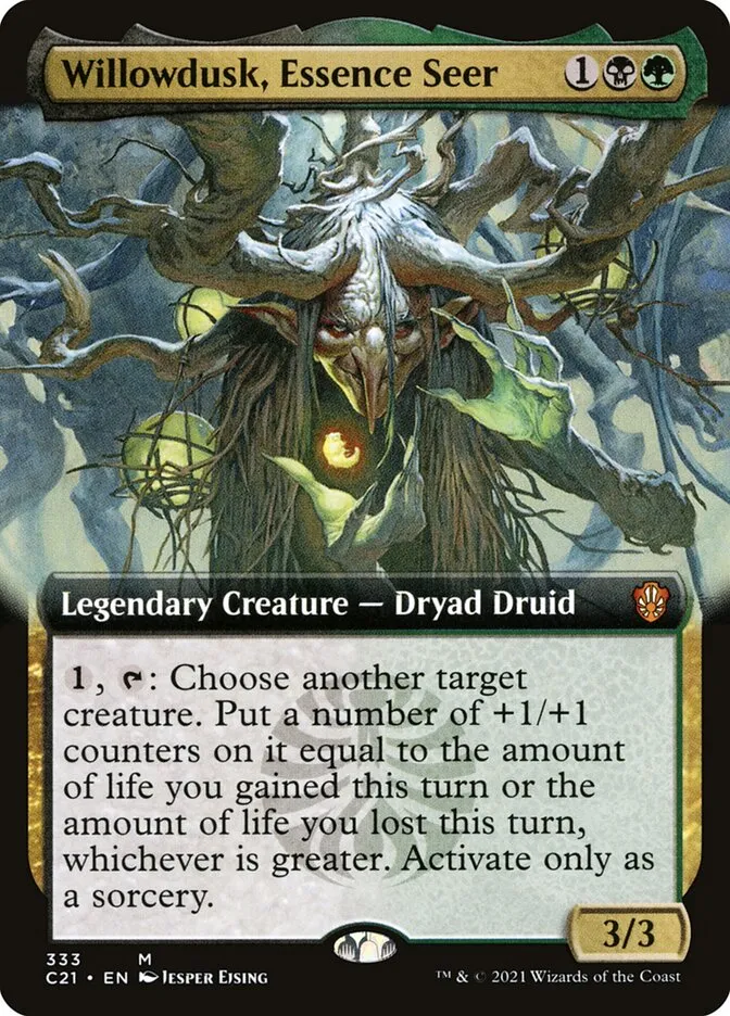 Willowdusk, Essence Seer Front Face