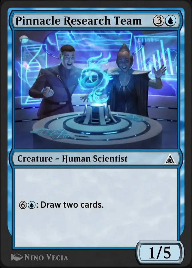 Oscorp Research Team Front Face