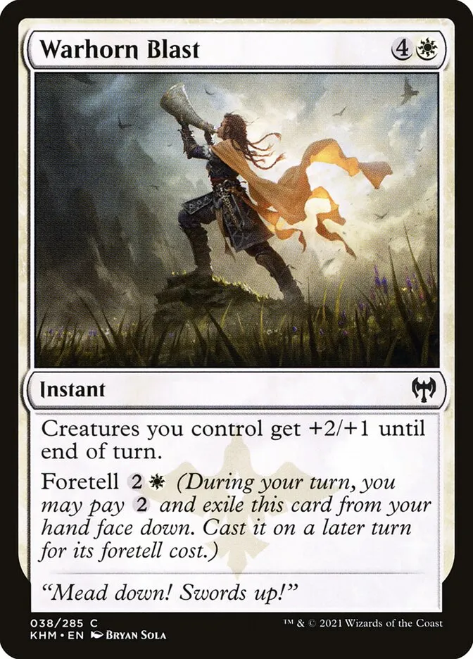 Warhorn Blast Front Face