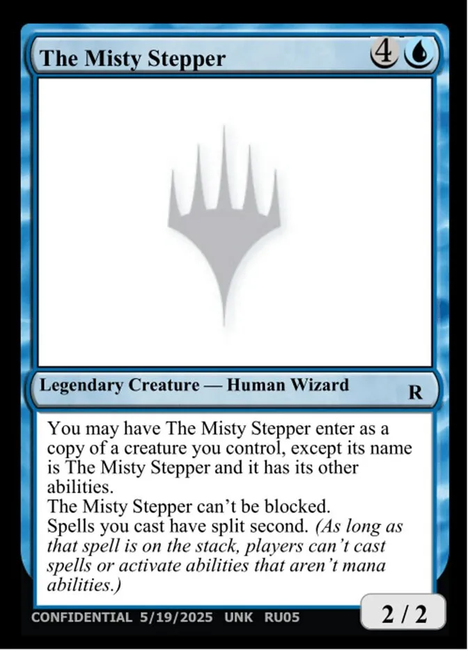 The Misty Stepper Front Face