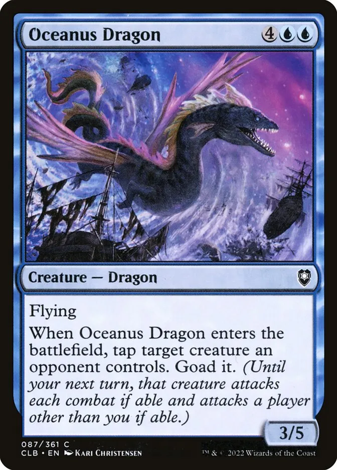 Oceanus Dragon Front Face