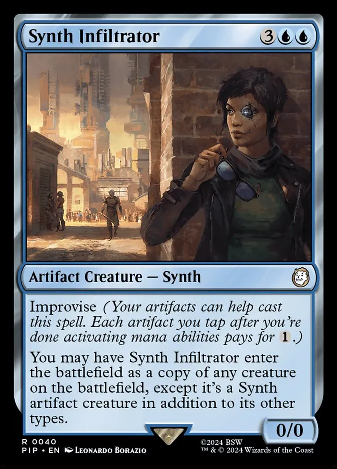 Synth Infiltrator Front Face
