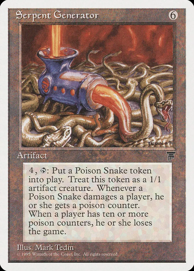Serpent Generator Front Face