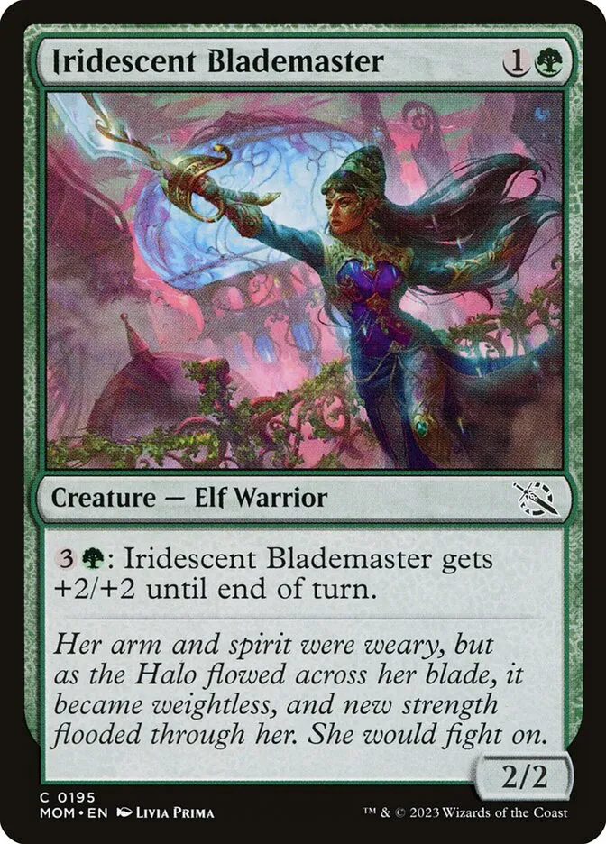Iridescent Blademaster Front Face