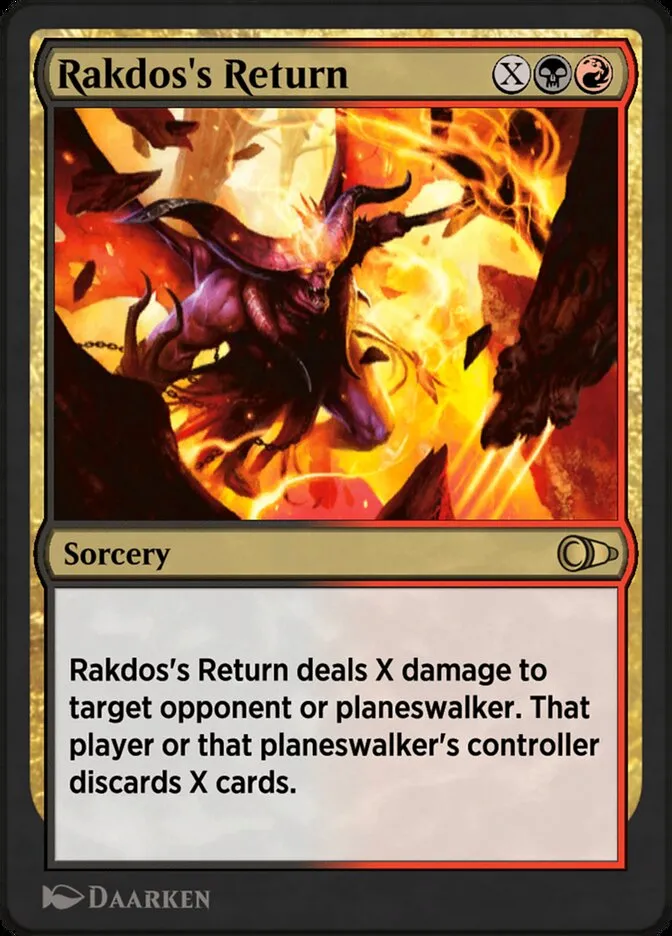 Rakdos's Return Front Face