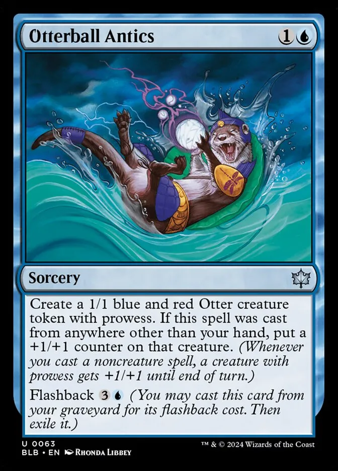 Otterball Antics Front Face
