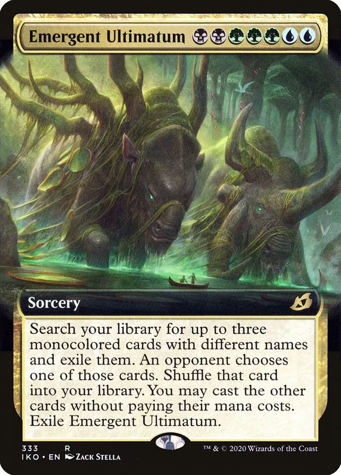 Emergent Ultimatum Front Face