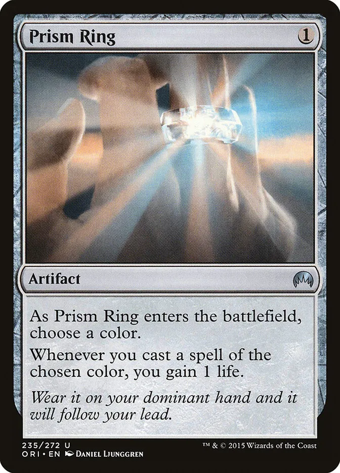 Prism Ring Front Face