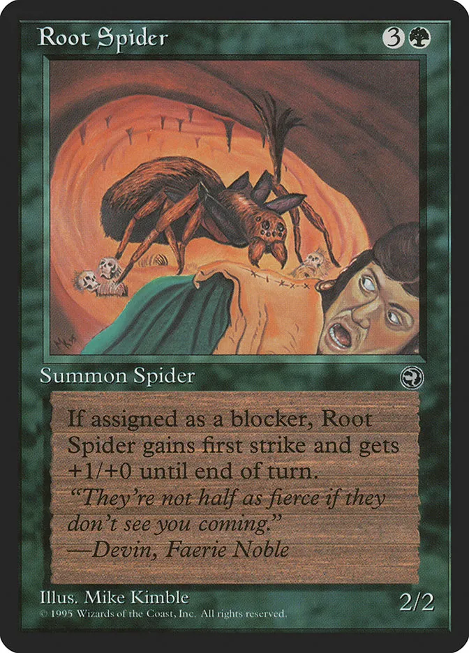 Root Spider Front Face