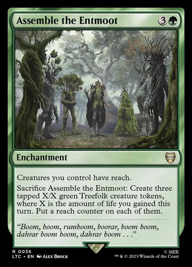 Assemble the Entmoot Front Face