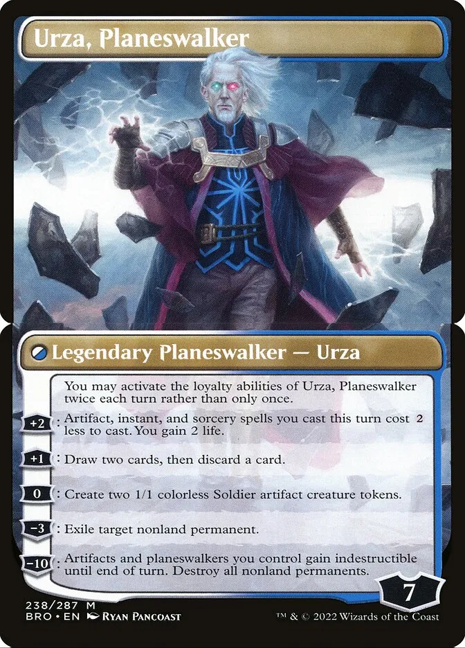 Urza, Planeswalker Front Face