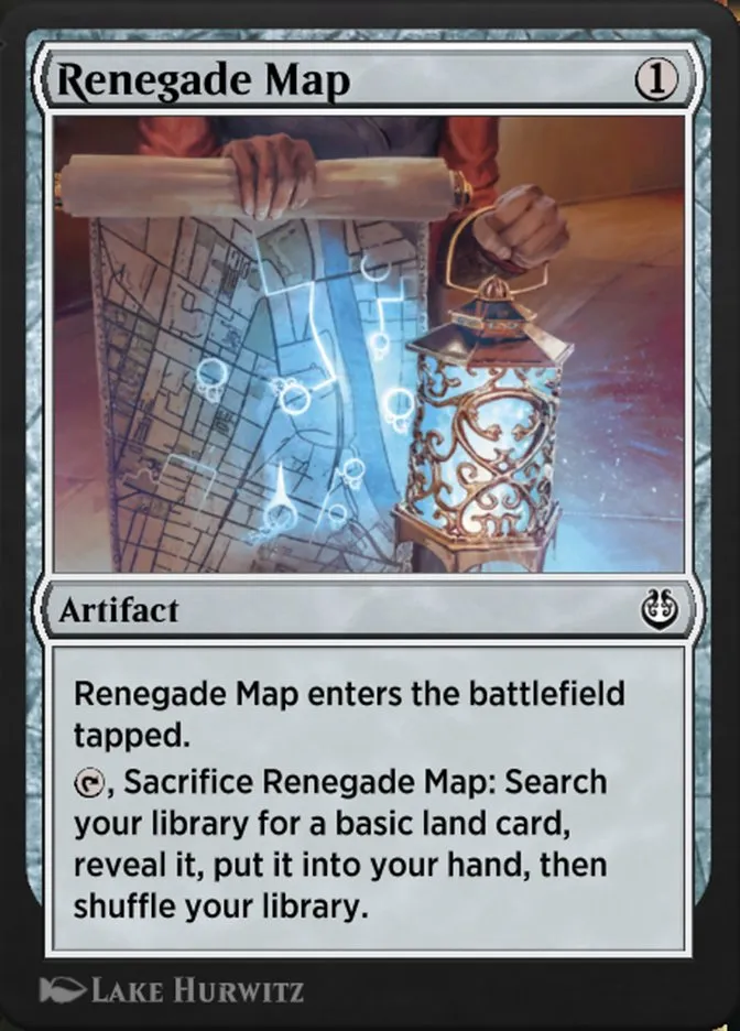 Renegade Map Front Face