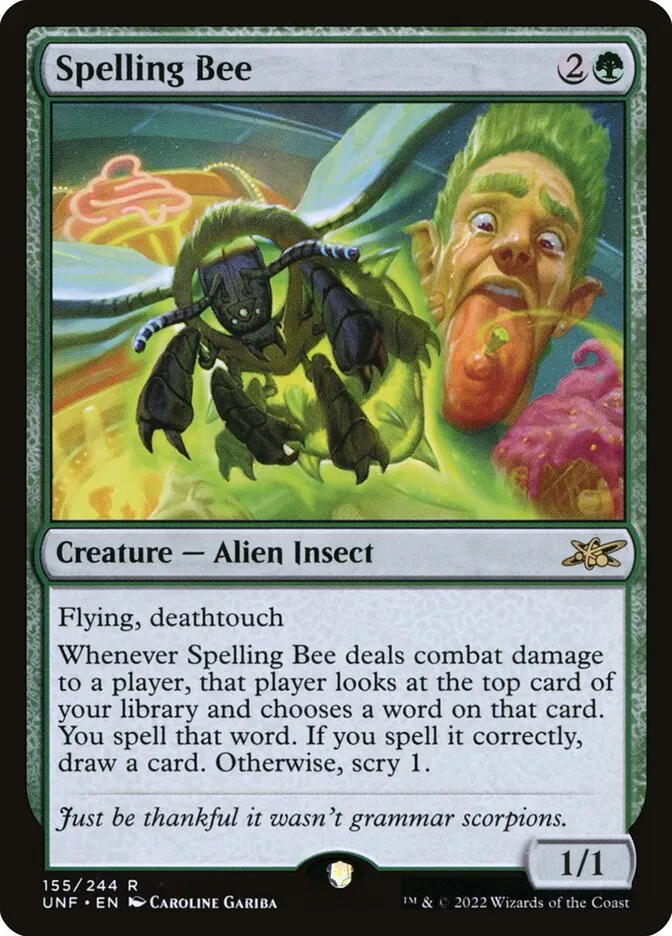 Spelling Bee Front Face