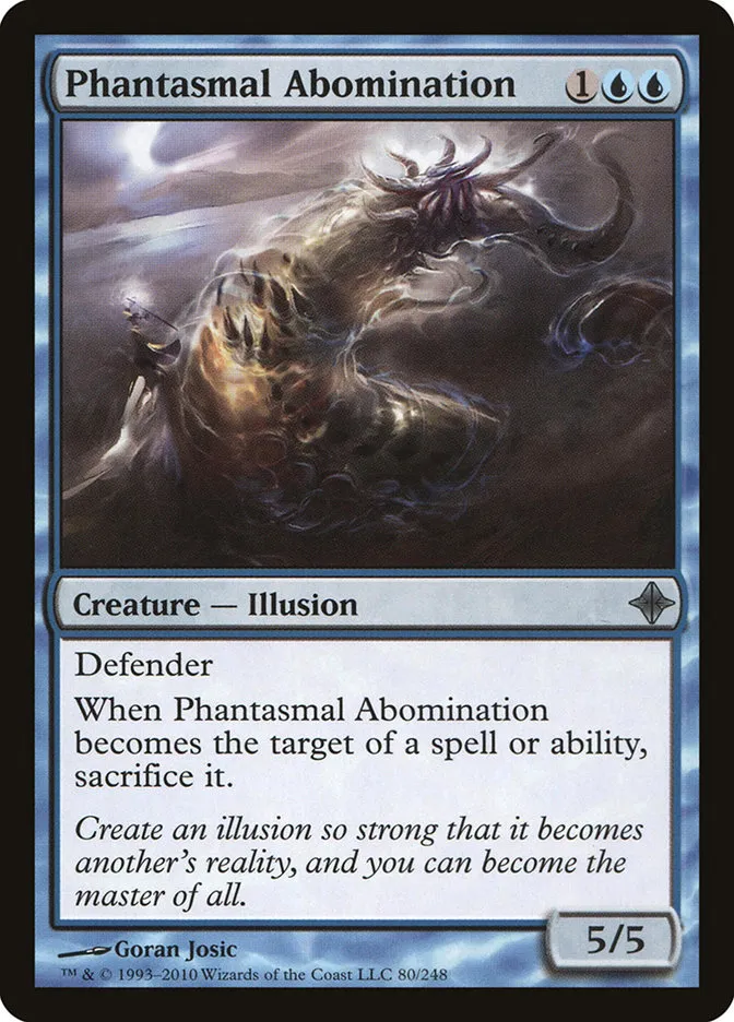 Phantasmal Abomination Front Face
