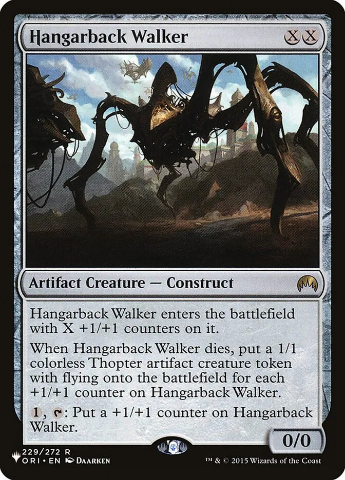 Hangarback Walker Front Face