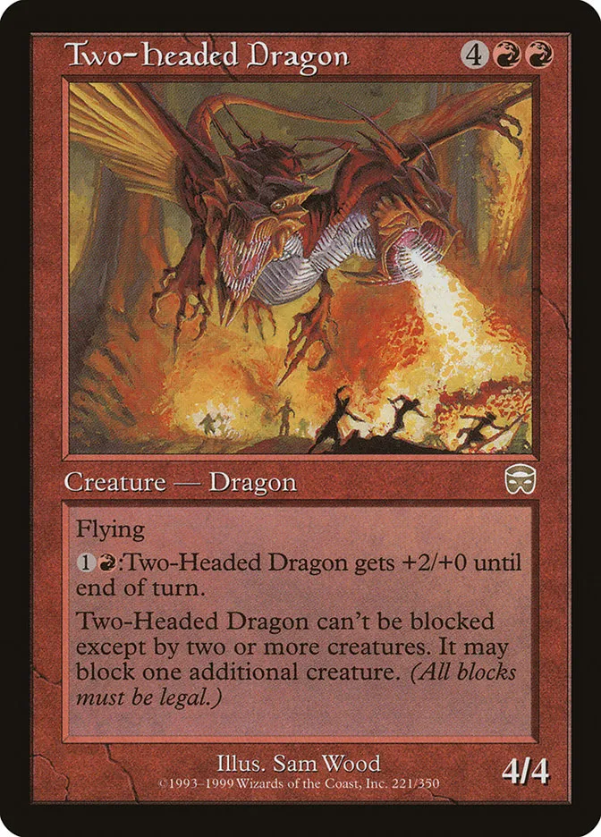 Two-Headed Dragon Front Face