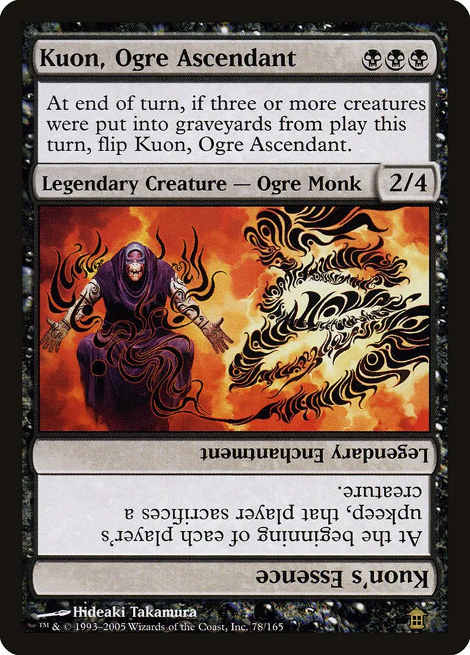 Kuon, Ogre Ascendant // Kuon's Essence Front Face