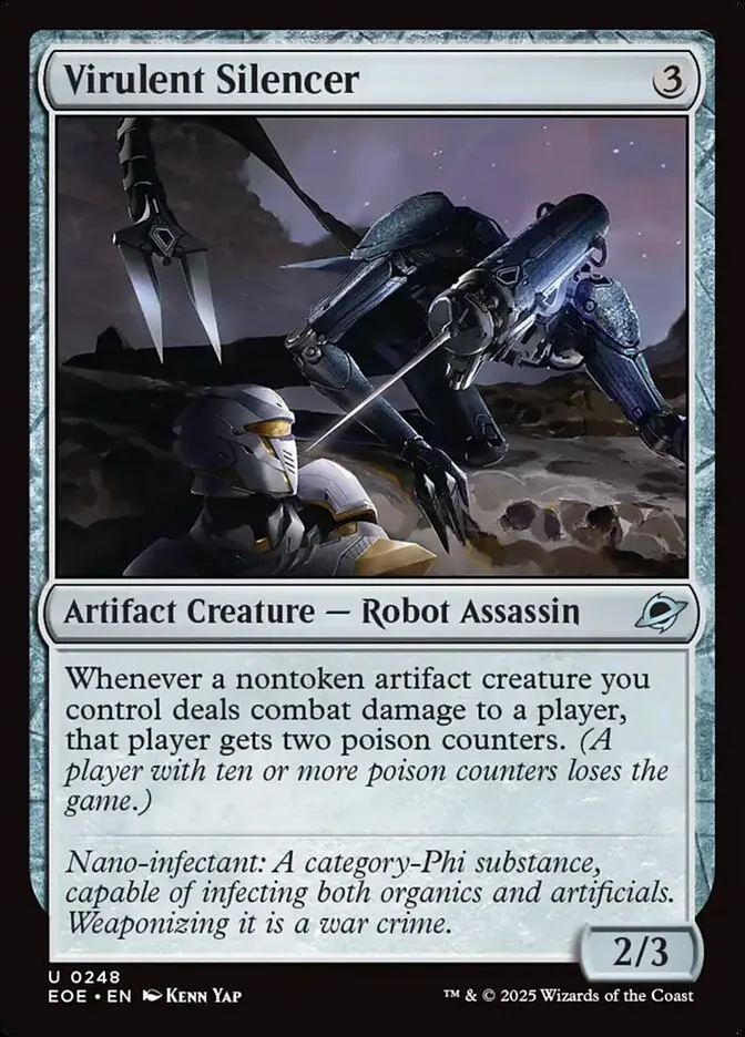 Virulent Silencer Front Face