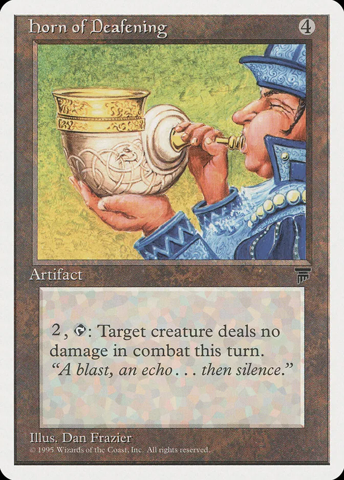 Horn of Deafening Front Face