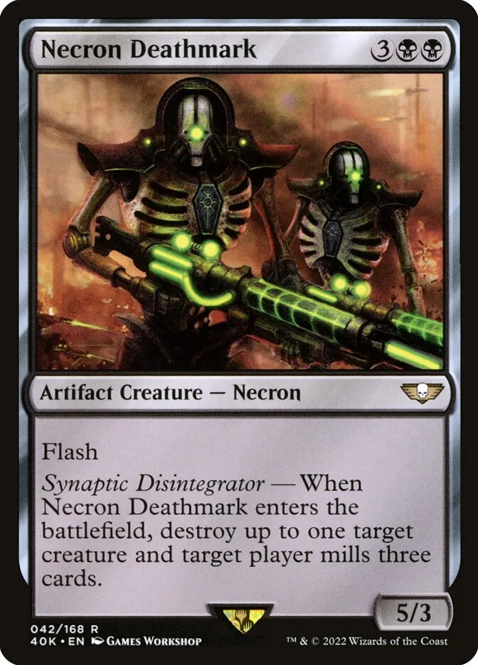 Necron Deathmark Front Face
