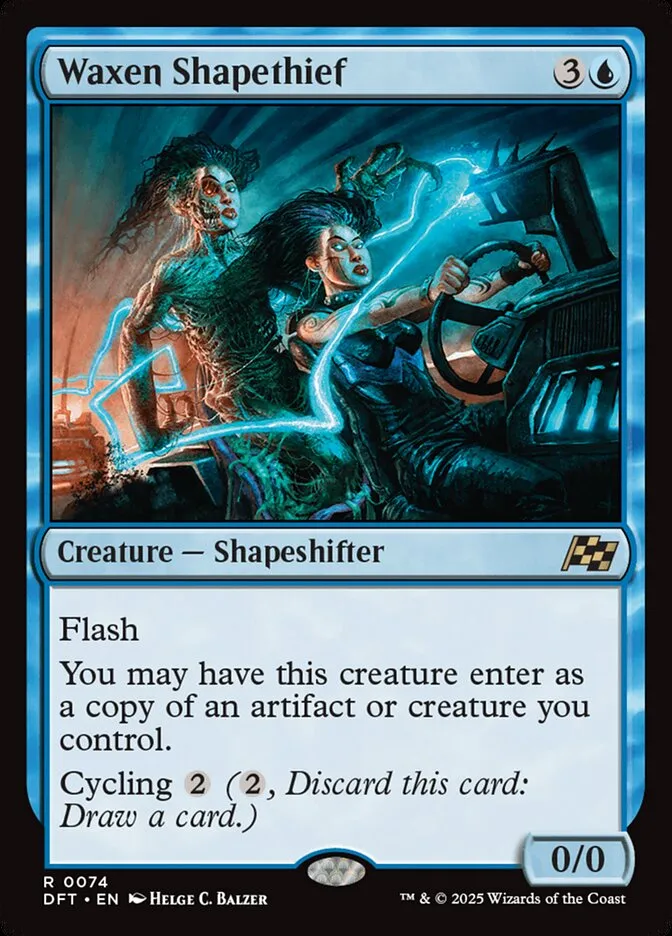 Waxen Shapethief Front Face
