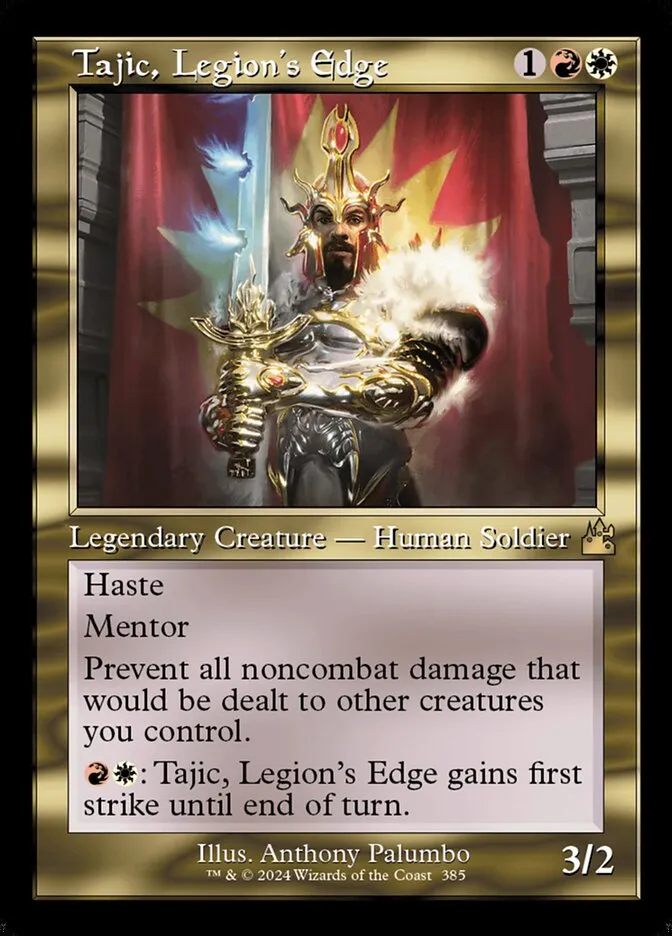 Tajic, Legion's Edge Front Face