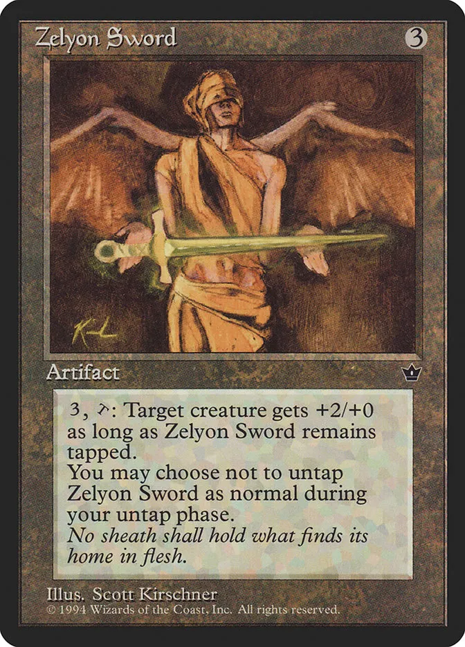 Zelyon Sword Front Face