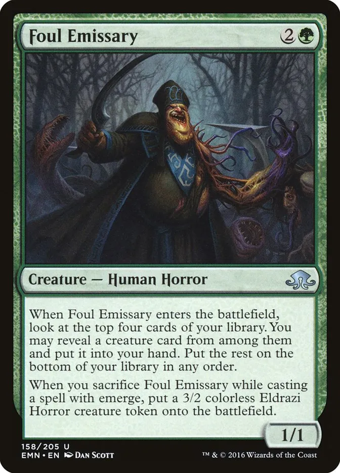 Foul Emissary Front Face