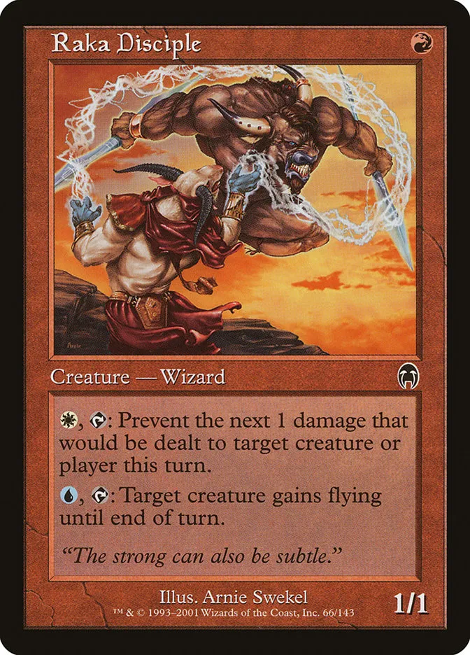 Raka Disciple Front Face