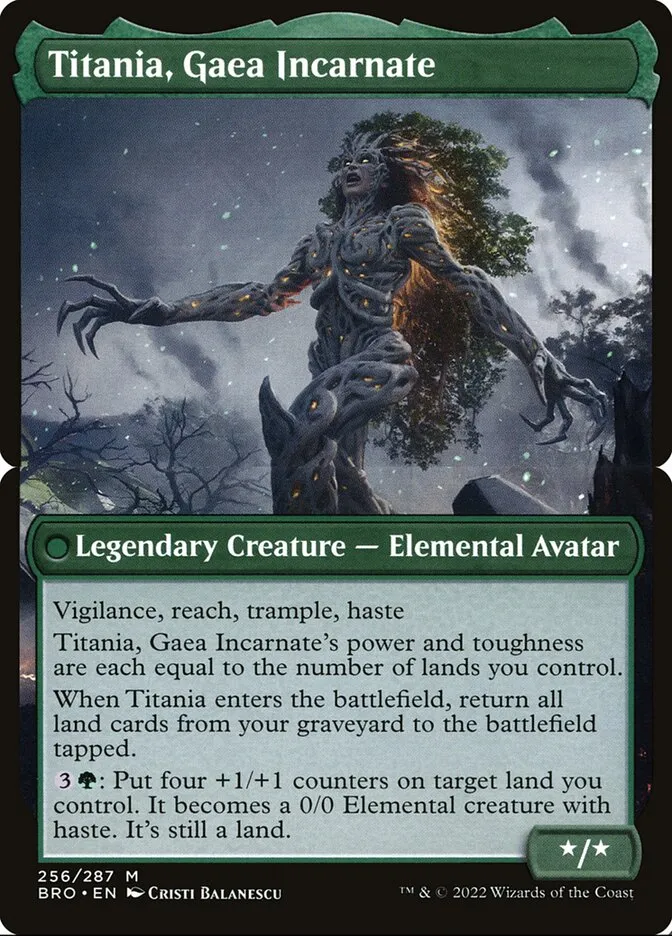 Titania, Gaea Incarnate Front Face