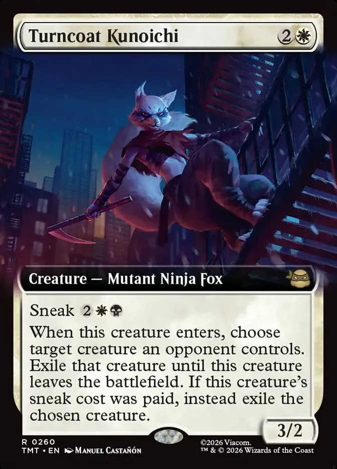 Turncoat Kunoichi Front Face