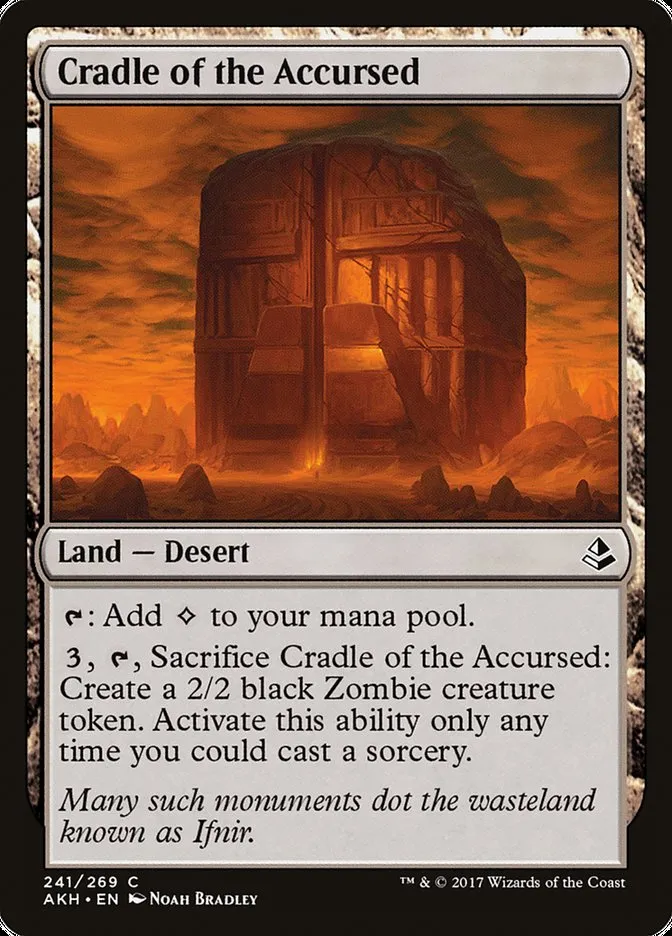 Cradle of the Accursed Front Face