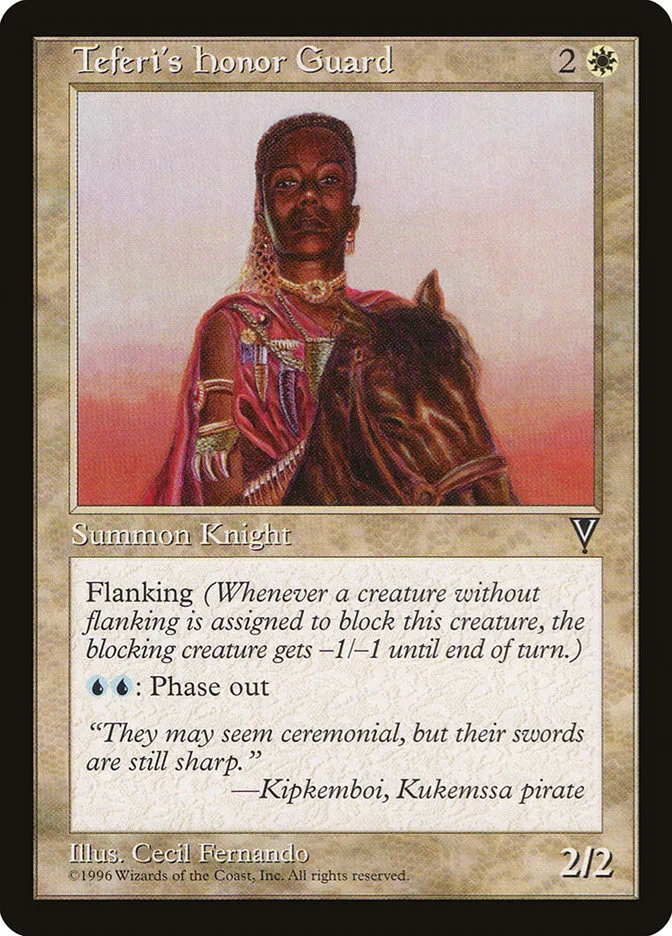 Teferi's Honor Guard Front Face