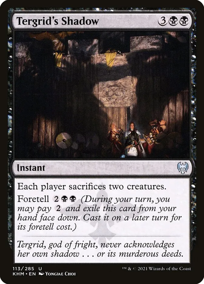 Tergrid's Shadow Front Face