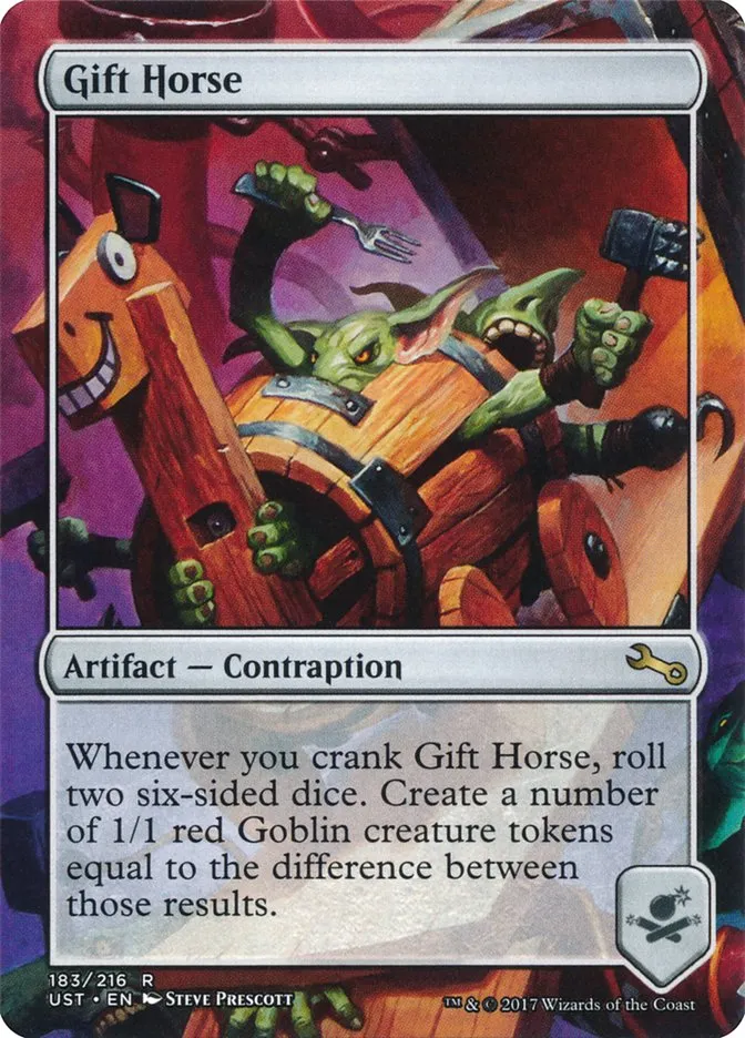 Gift Horse Front Face