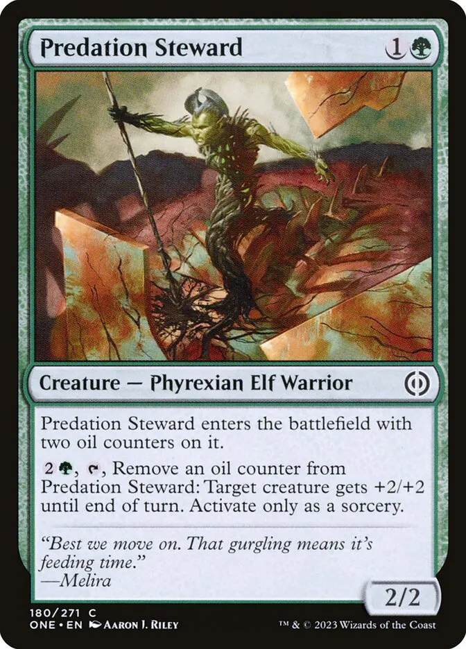 Predation Steward Front Face