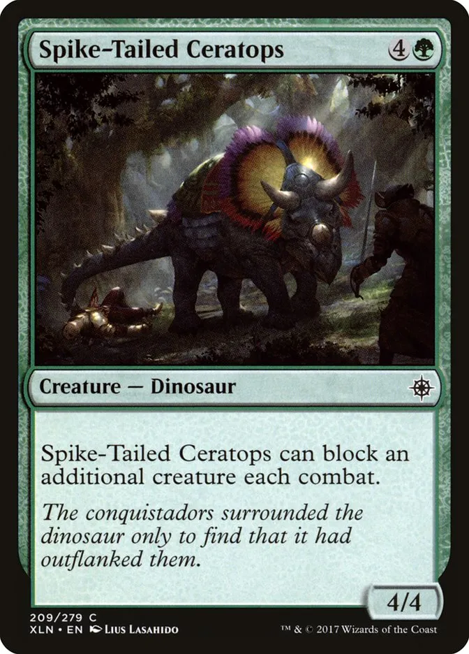 Spike-Tailed Ceratops Front Face