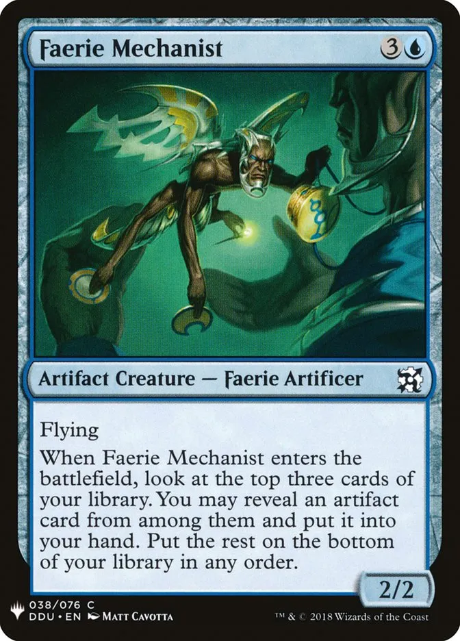 Faerie Mechanist Front Face