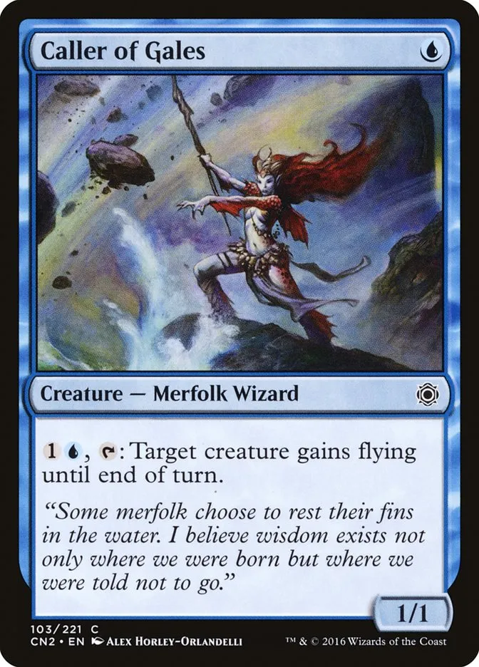 Caller of Gales Front Face