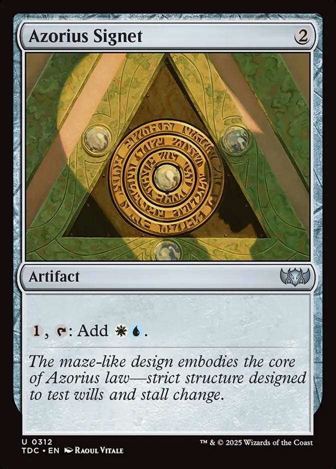 Azorius Signet Front Face