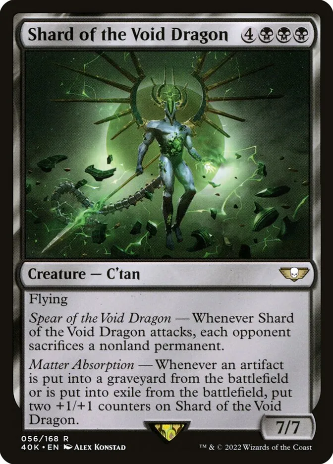 Shard of the Void Dragon Front Face