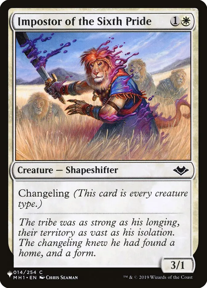 Impostor of the Sixth Pride Front Face