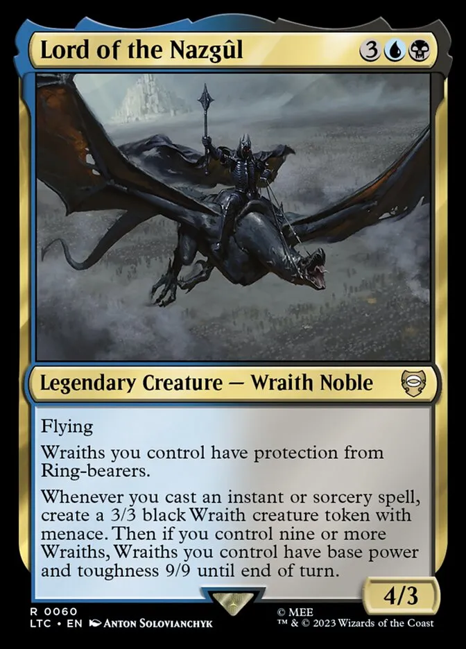Lord of the Nazgûl Front Face