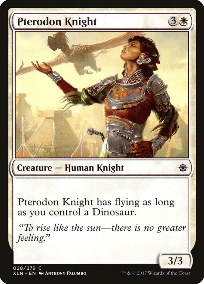 Pterodon Knight Front Face